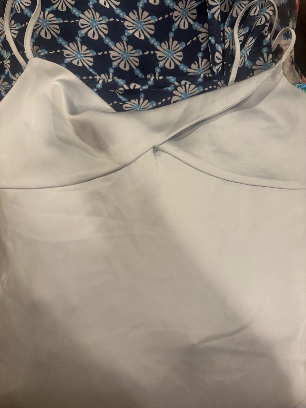 bp Silver Satin Cowl Neck Chemise - Picture 7 of 7